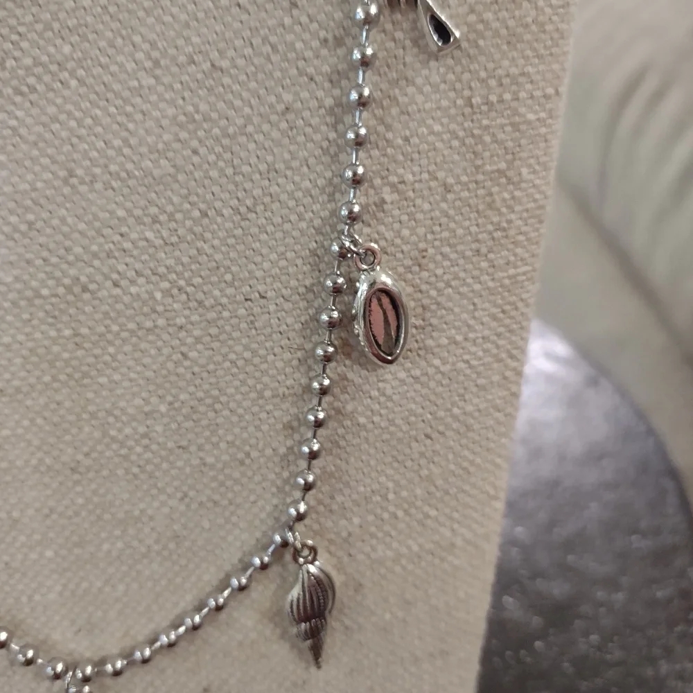 𝅺Sterling silver Ocean necklace